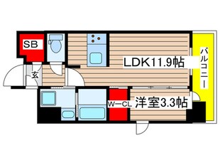 URBAN-HEAL HISAYA ODORI PARKの物件間取画像